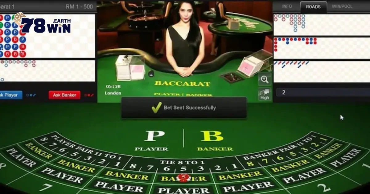 Bí Quyết Đặt Cược Banker, Player Hiệu Quả Tại Baccarat 78Win
