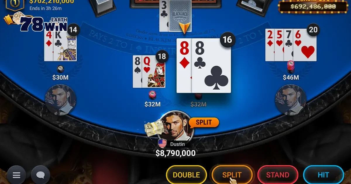 Blackjack 78Win – Trò Chơi Tư Duy Với Cách Chơi Hấp Dẫn 3 Tổng Quan Về Tỷ Lệ Thắng