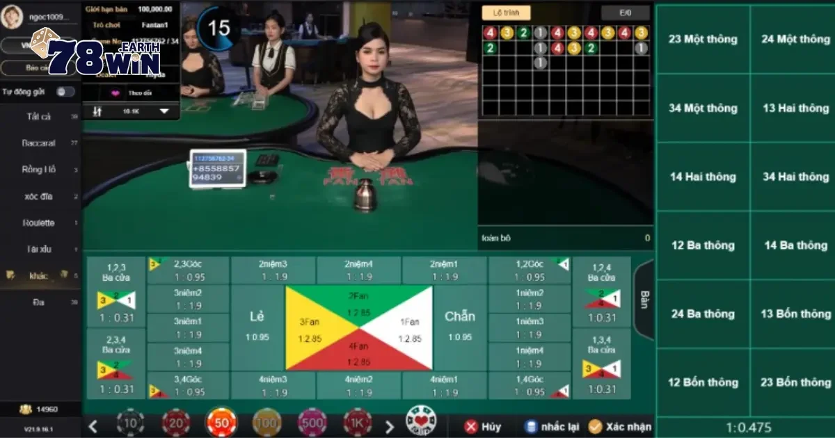 Chiến Lược Chọn Số Để Tăng Cơ Hội Chiến Thắng Trong Fantan