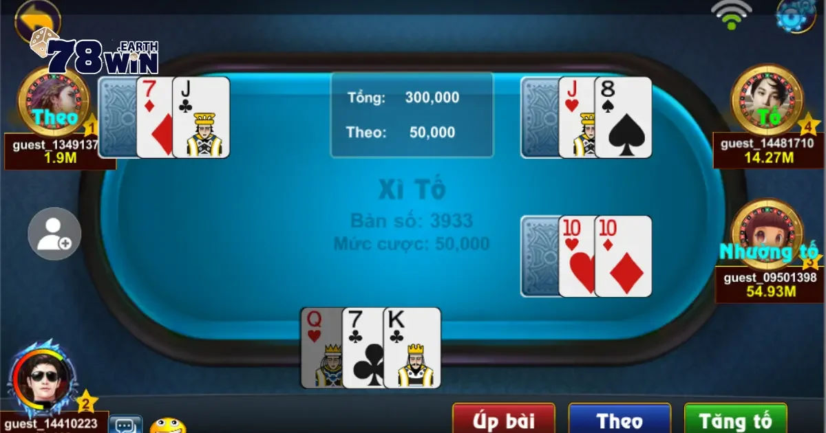 Game Bài Xì Tố 78Win – Thử Thách Lối Tư Duy Đỉnh Cao 3 Luật chơi cơ bản của game bài Xì Tố