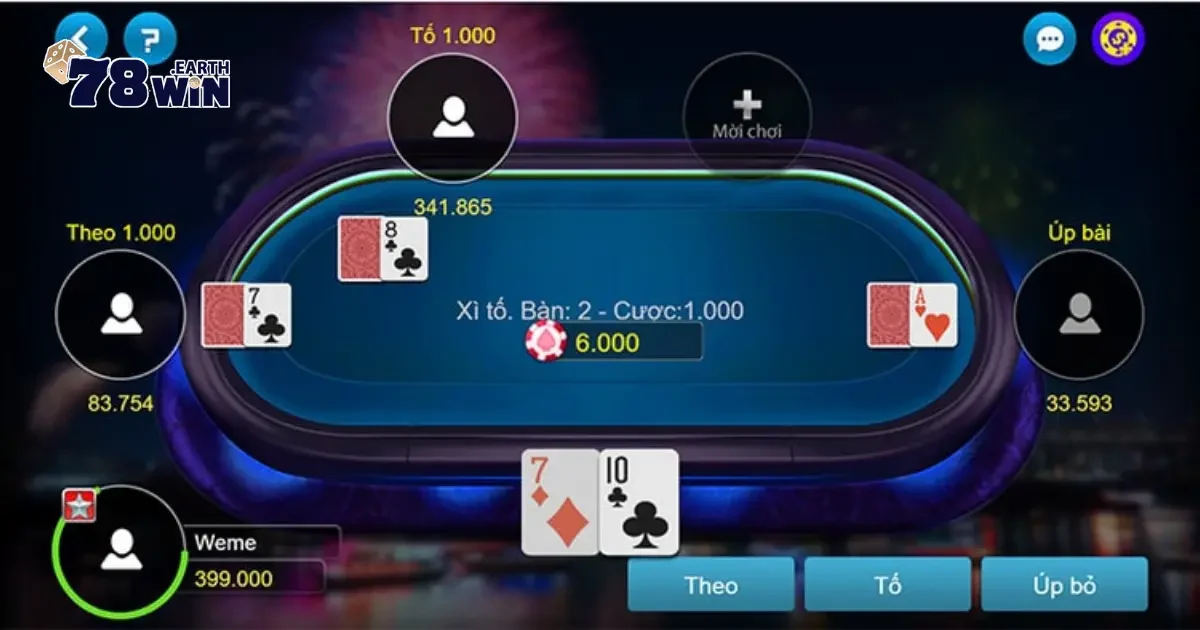 Game Bài Xì Tố 78Win – Thử Thách Lối Tư Duy Đỉnh Cao 4 Chiến Thuật Tăng Cơ Hội Thắng Trong Xì Tố Dành Cho Người Mới