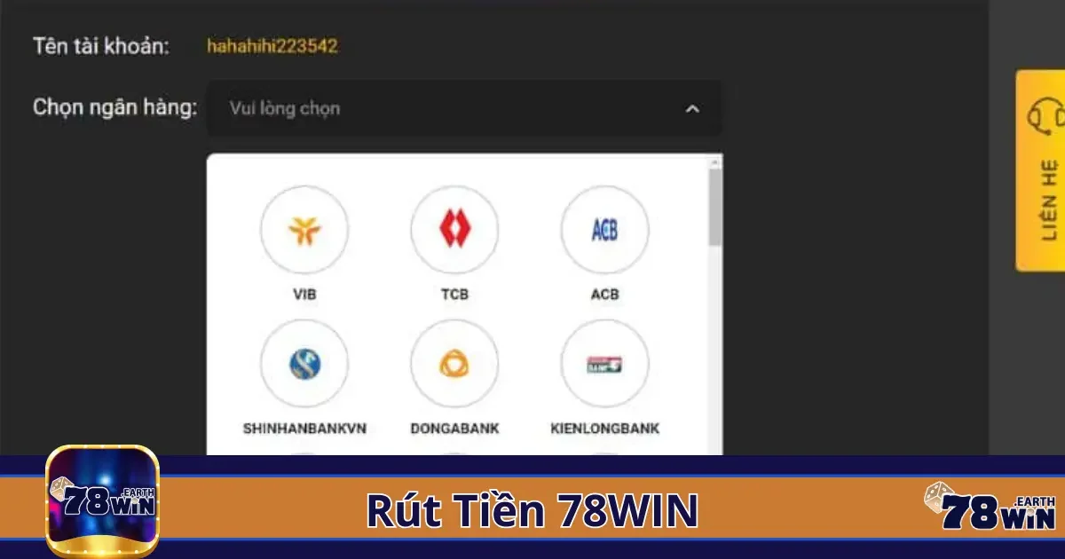 Cách xử lý lỗi khi giao dịch rút tiền gặp sự cố tại 78win