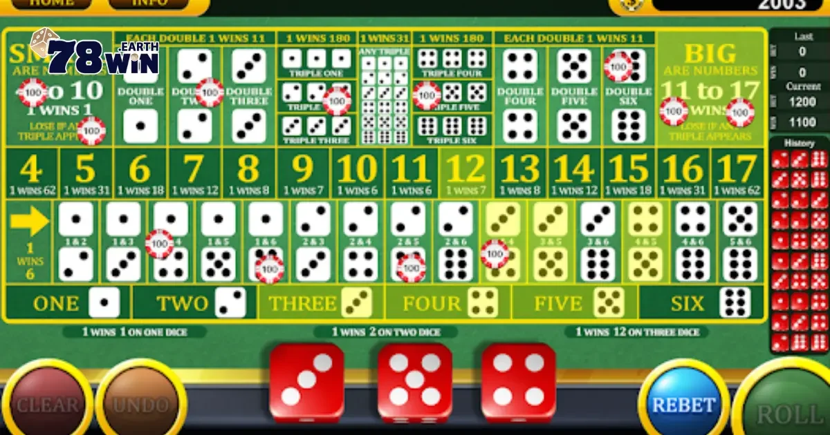 Sicbo 78Win – Trò Chơi Xúc Xắc Đỉnh Cao Với Thưởng Hấp Dẫn 4 Chiến Thuật Đặt Cược Sicbo Để Tăng Tỷ Lệ Thắng