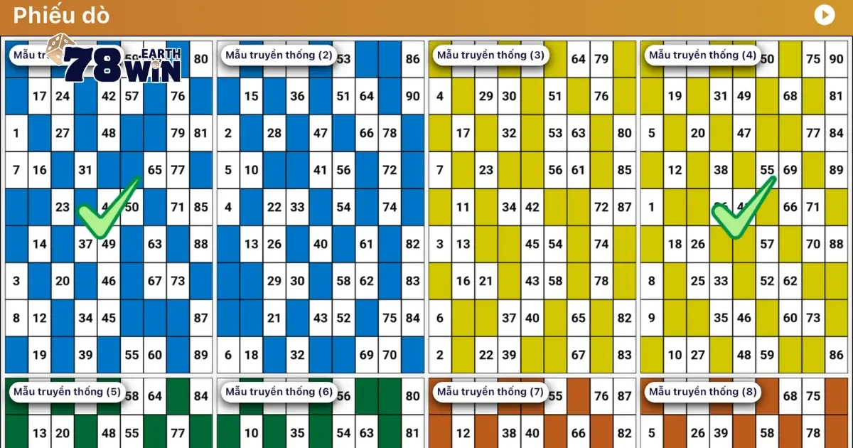 Lô Tô 78Win Là Gì? Hướng Dẫn Chơi & Cách Tính Tiền Thắng 4 Sự khác biệt giữa lô tô truyền thống và lô tô online